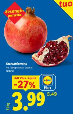 Granaattiomena