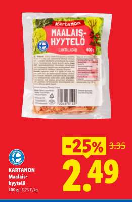 KARTANON Maalaishyytelö