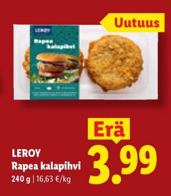 LEROY Rapea kalapihvi