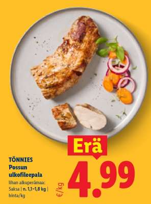 TÖNNIES Possun ulkofileepala