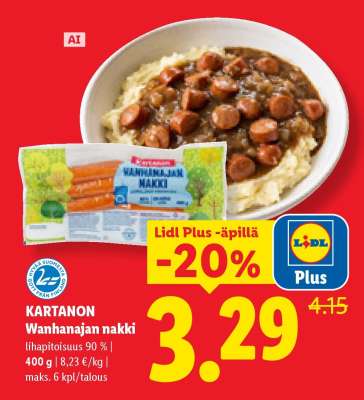 KARTANON Wanhanajan nakki