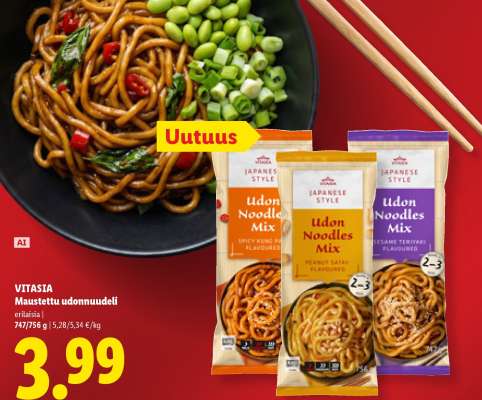 VITASIA Maustettu udonnuudeli
