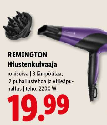 Remington Hiustenkuivaaja