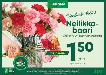 Prisma tarjoukset  - 22.09.2026 - 26.09.2026.