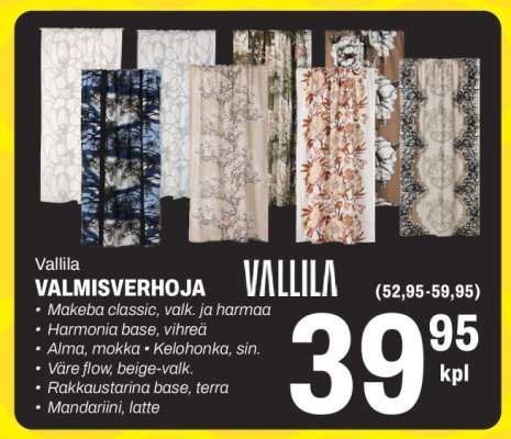 Vallila VALMISVERHOJA