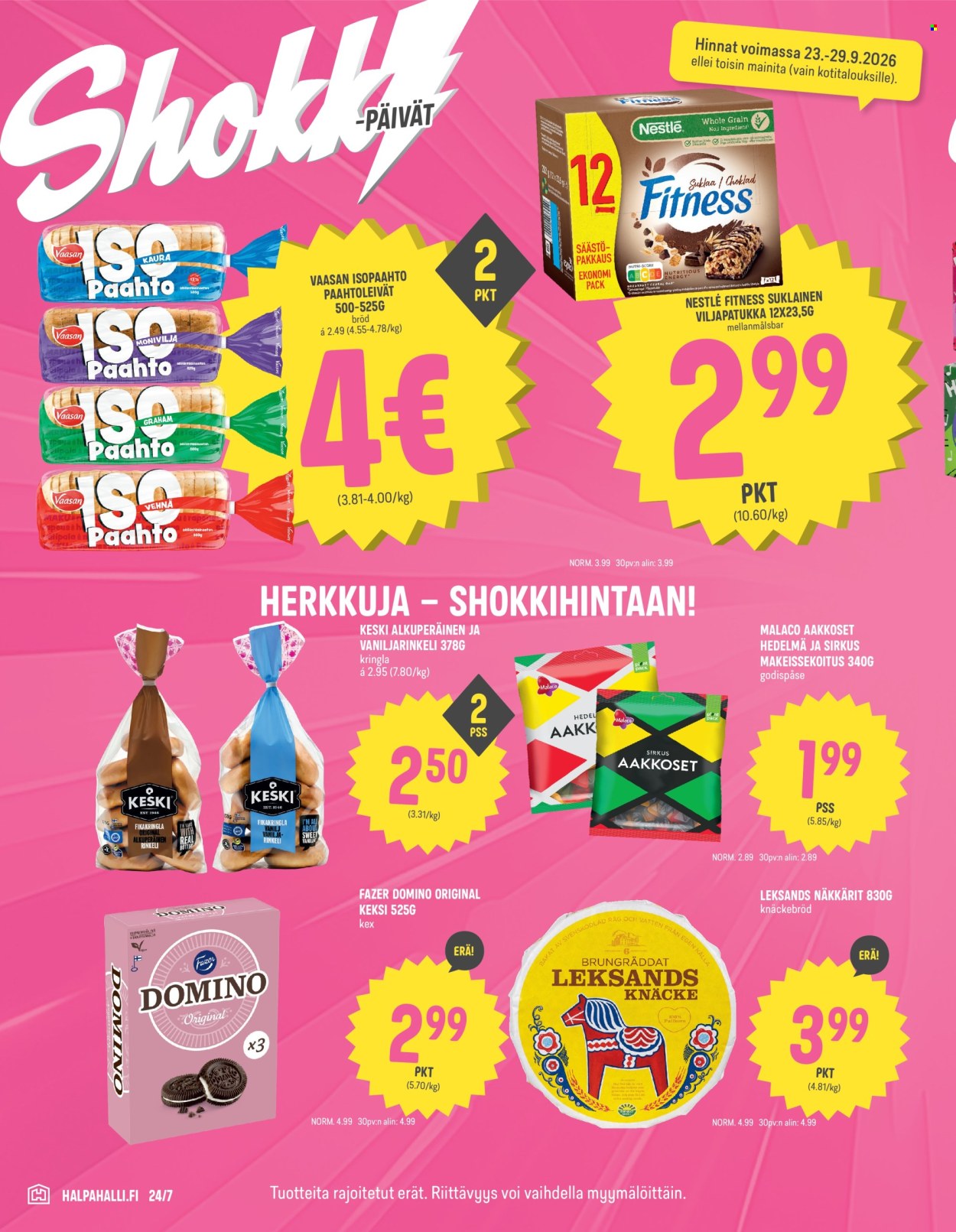 HalpaHalli tarjoukset - 23.09.2026 - 29.09.2026. Sivu 4