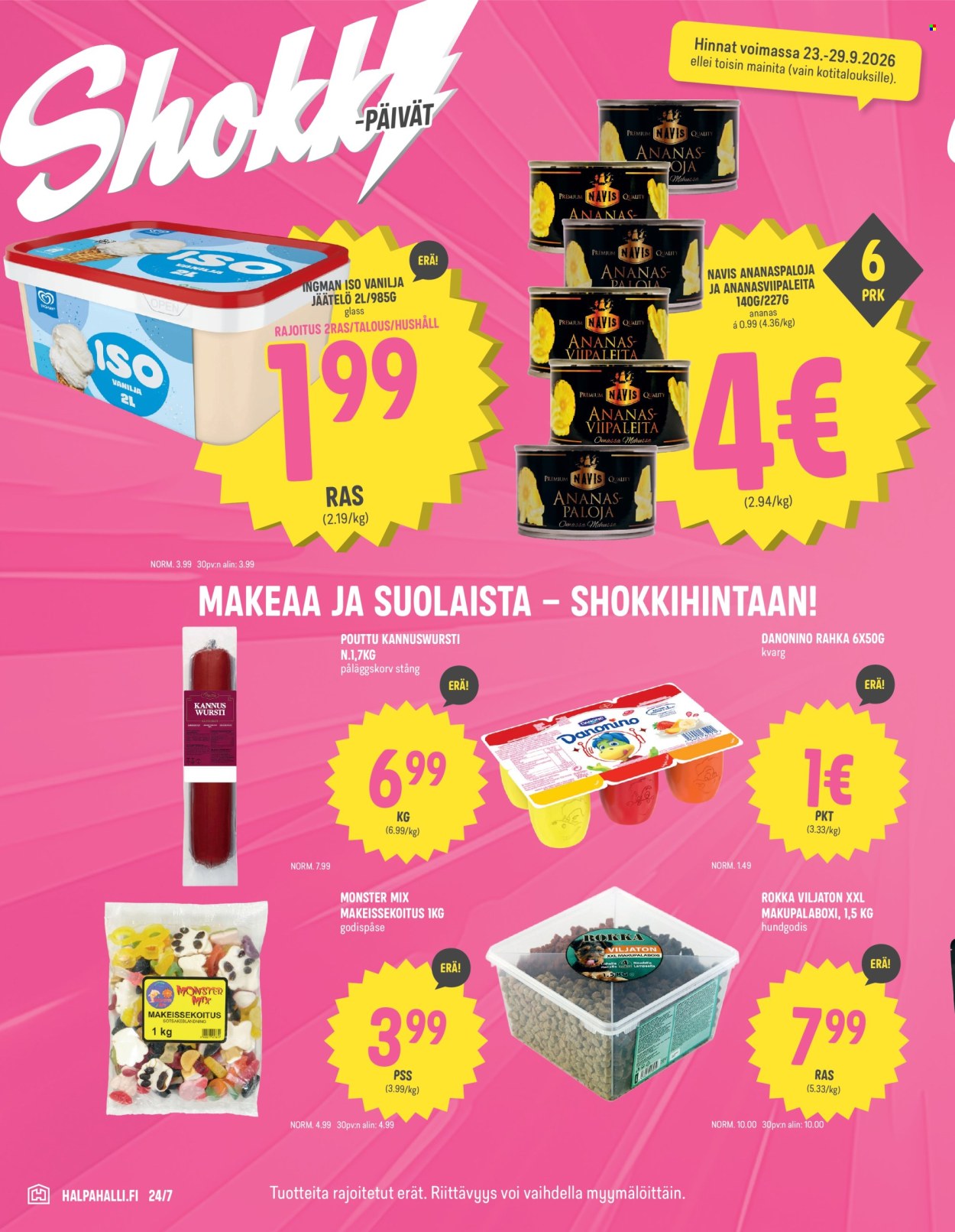 HalpaHalli tarjoukset - 23.09.2026 - 29.09.2026. Sivu 6