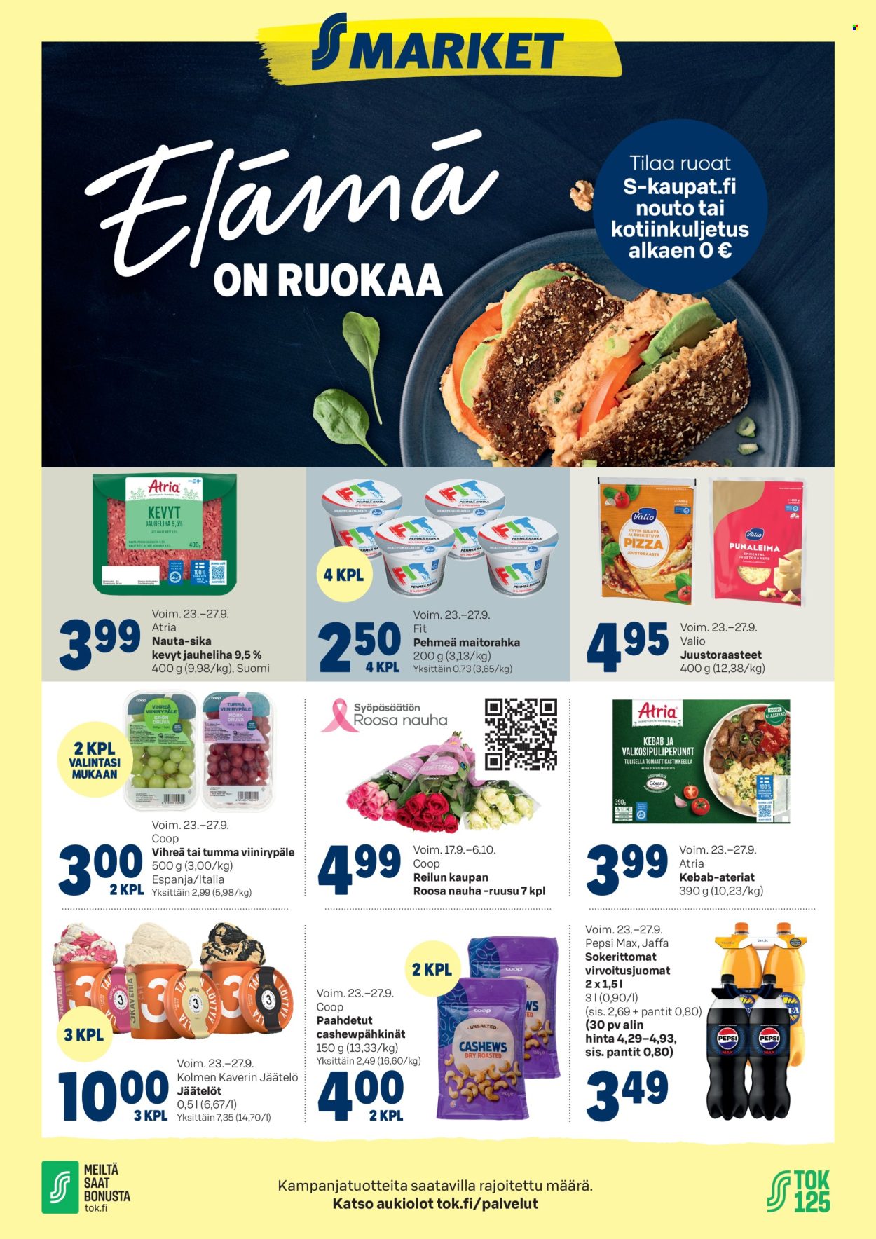 S-market tarjoukset - 23.09.2026 - 29.09.2026. Sivu 1