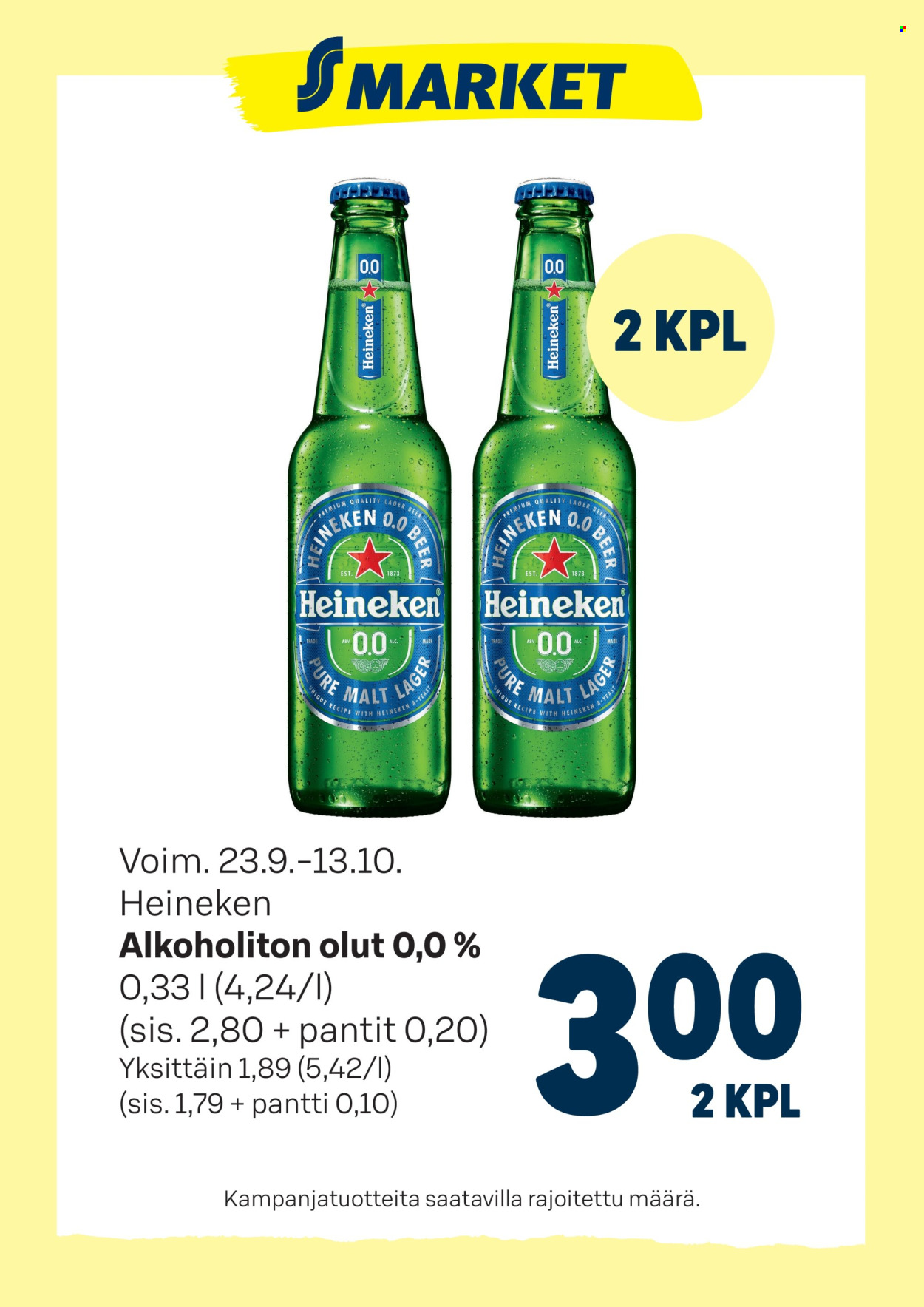 S-market tarjoukset - 23.09.2026 - 13.10.2026. Sivu 1