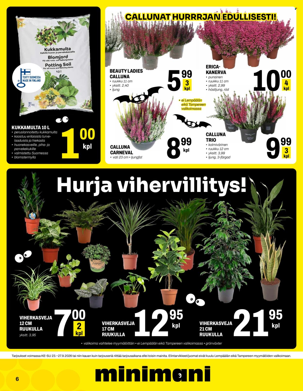 Minimani tarjoukset - 23.09.2026 - 27.09.2026. Sivu 6