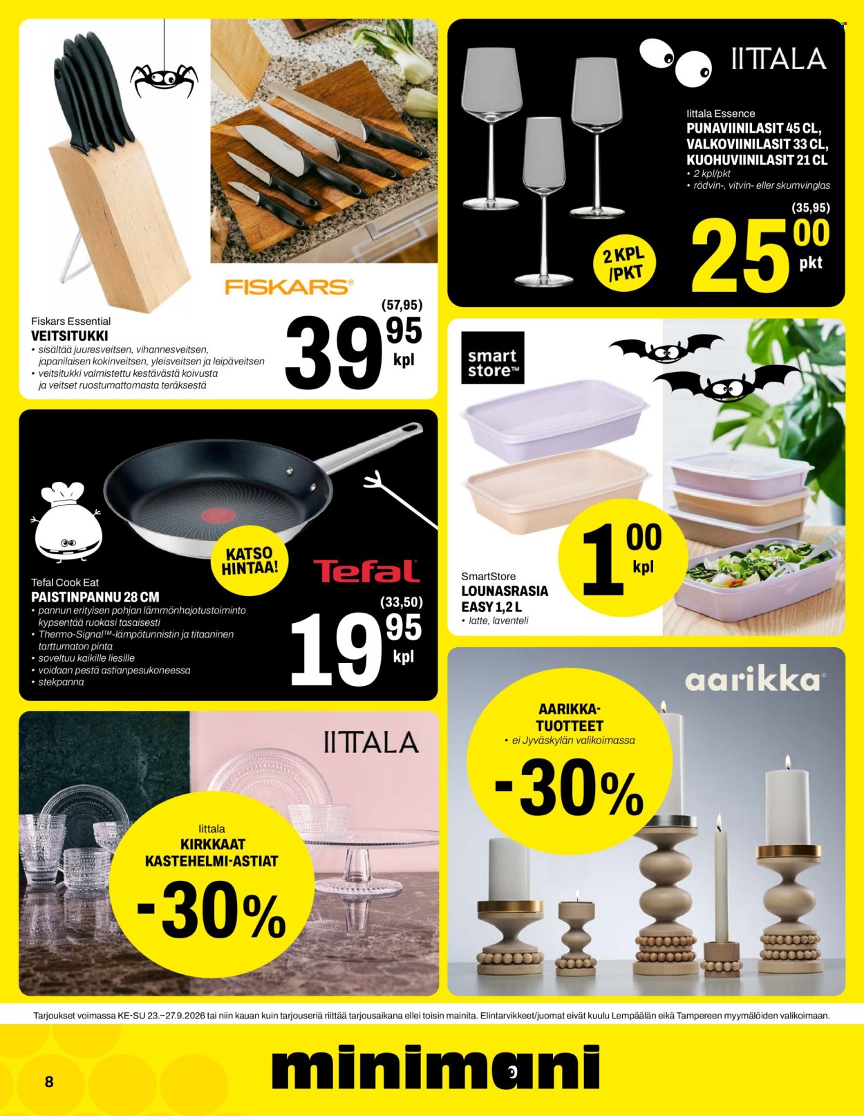 Minimani tarjoukset - 23.09.2026 - 27.09.2026. Sivu 8