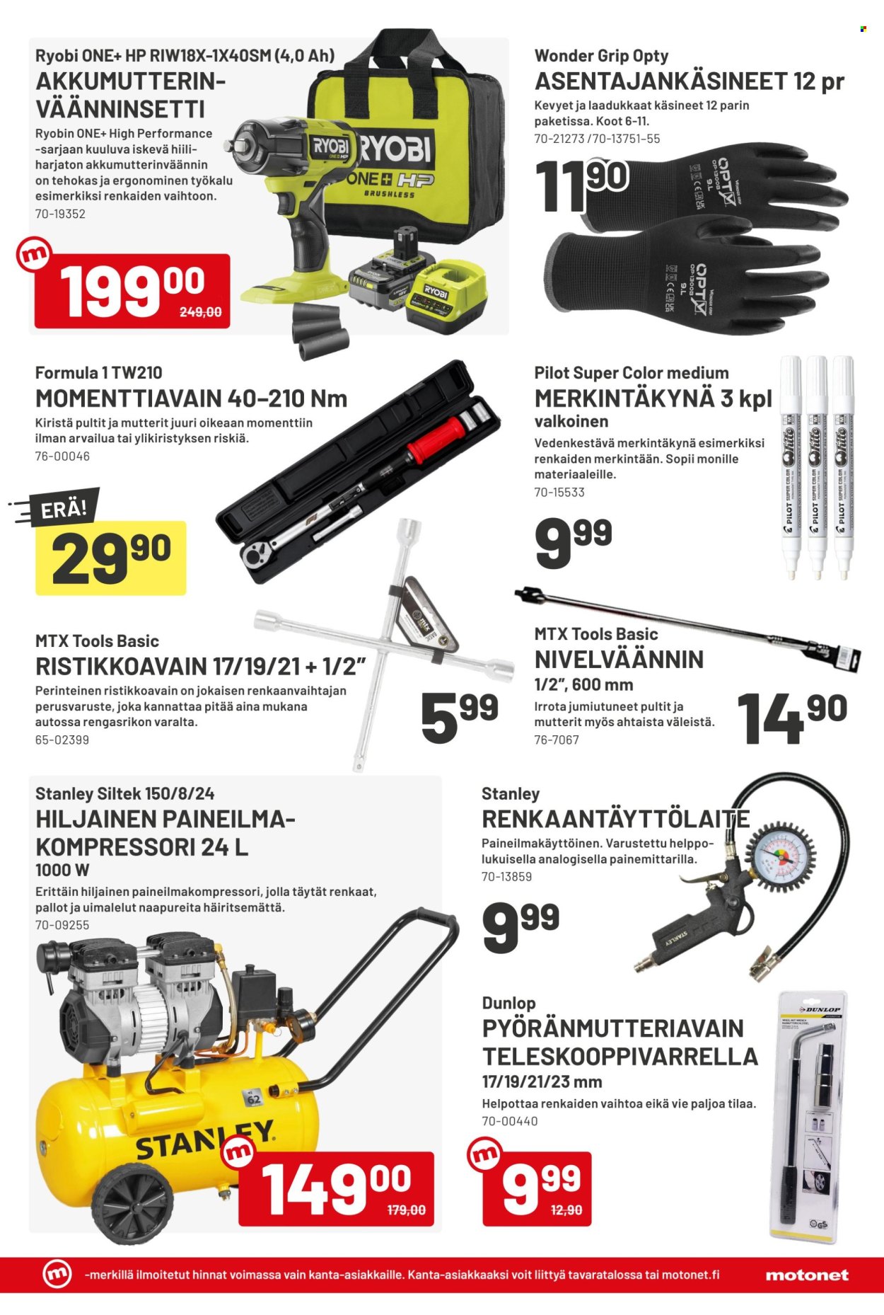 Motonet tarjoukset - 23.09.2026 - 20.10.2026. Sivu 5