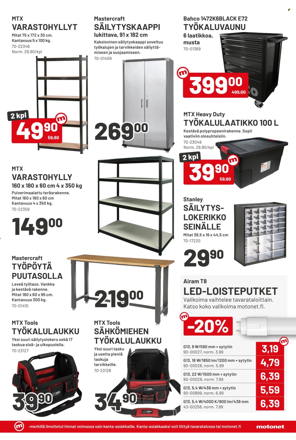 Motonet tarjoukset - 23.09.2026 - 20.10.2026. Sivu 7