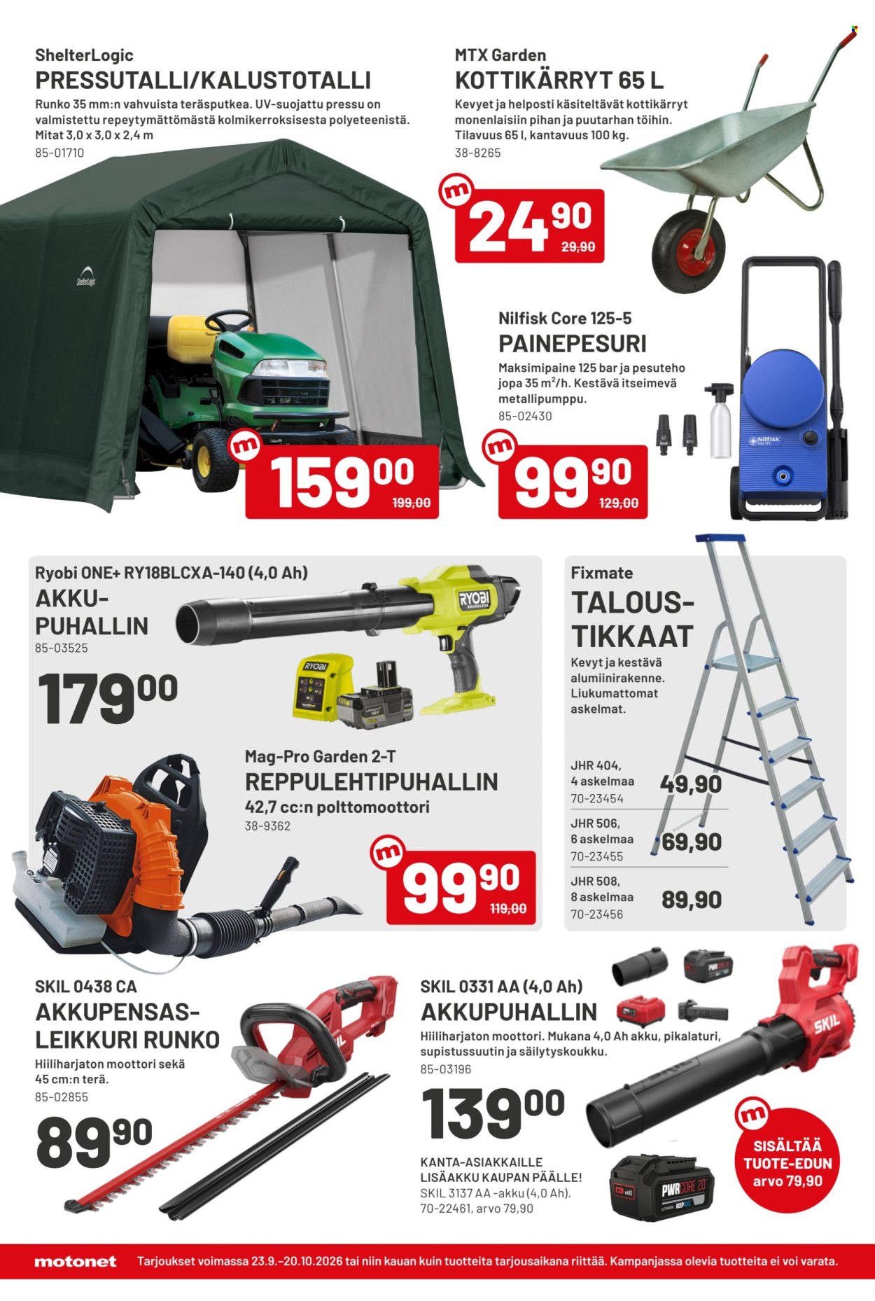 Motonet tarjoukset - 23.09.2026 - 20.10.2026. Sivu 14
