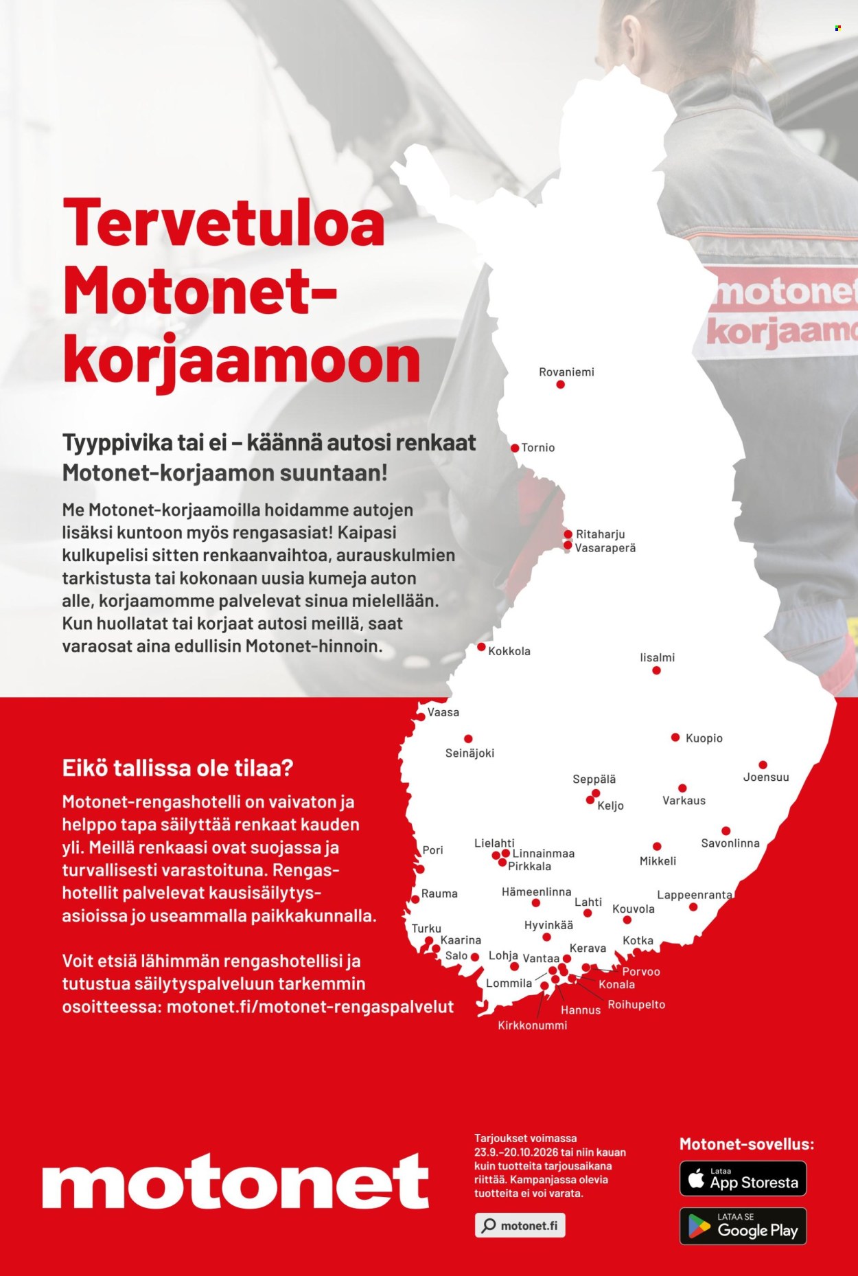 Motonet tarjoukset - 23.09.2026 - 20.10.2026. Sivu 16