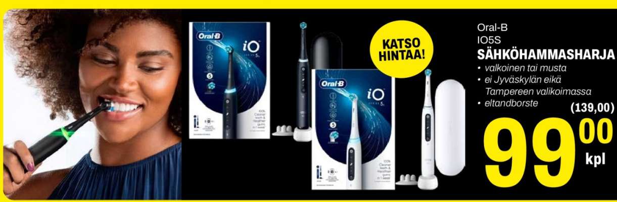 Oral-B iO5 SÄHKÖHAMMASHARJA