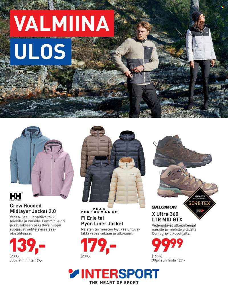 Intersport tarjoukset  - 24.09.2026 - 05.10.2026.