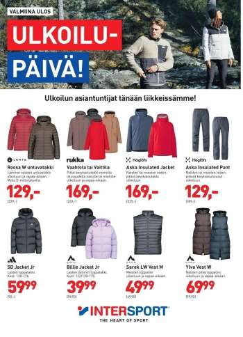 Intersport tarjoukset  - 26.09.2026 - 05.10.2026.
