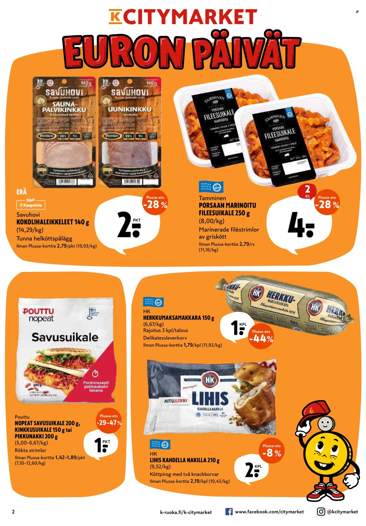 K-citymarket tarjoukset - 28.09.2026 - 30.09.2026. Sivu 2