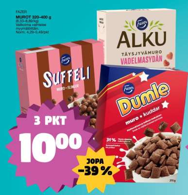 FAZER MUROT 320-400 g