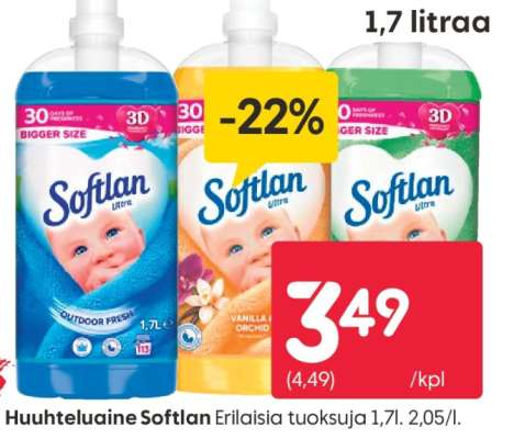 Huuhteluaine Softlan