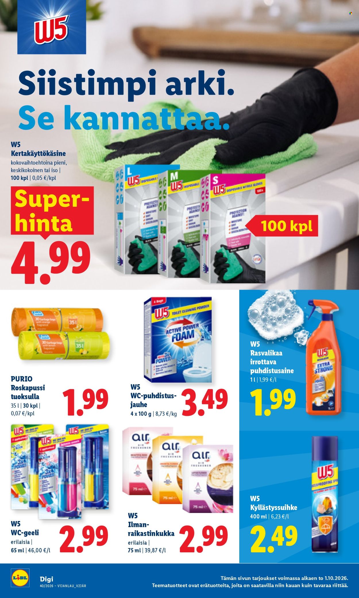 Lidl tarjoukset - 01.10.2026 - 04.10.2026. Sivu 12