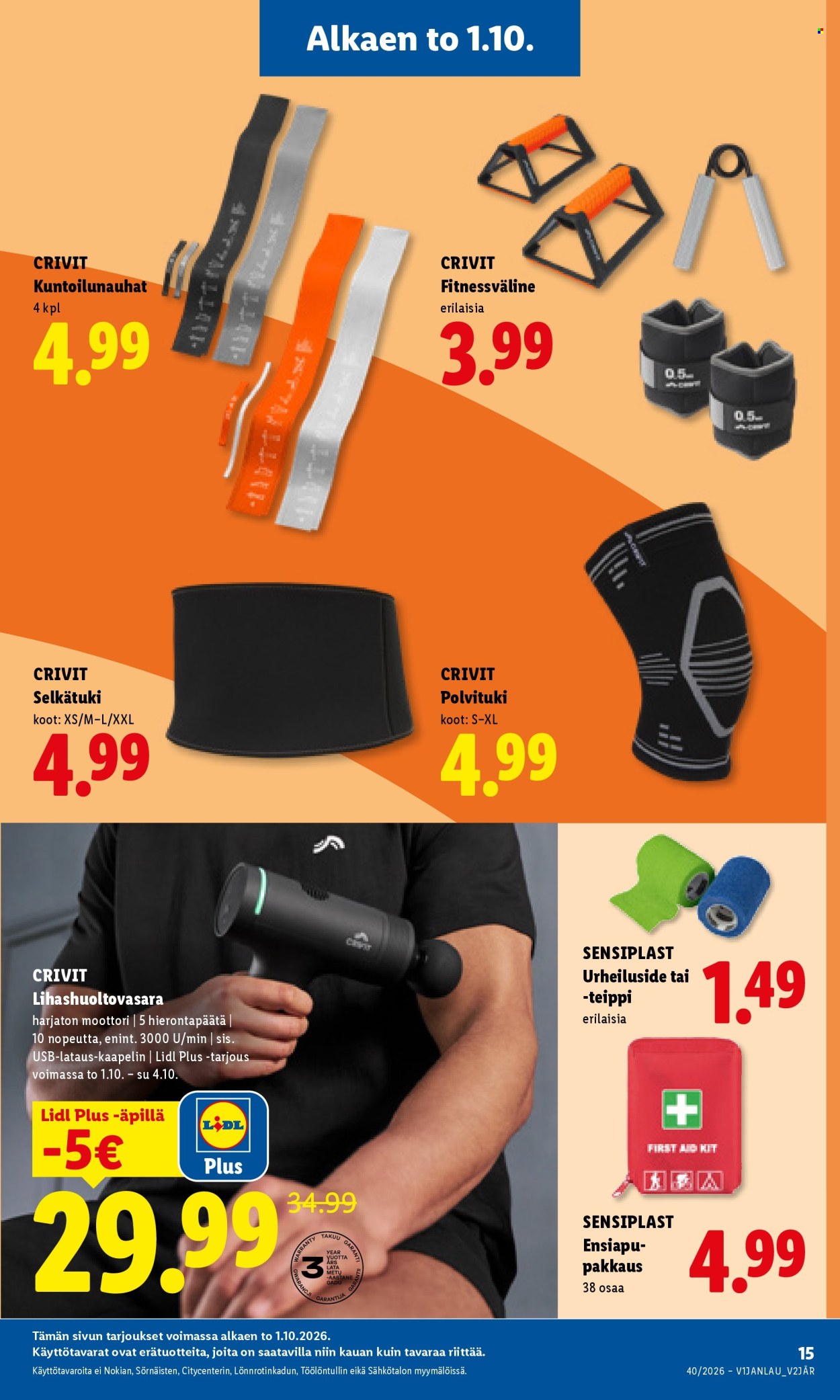 Lidl tarjoukset - 01.10.2026 - 04.10.2026. Sivu 19