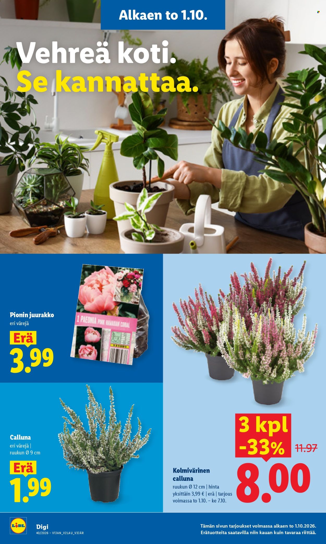 Lidl tarjoukset - 01.10.2026 - 04.10.2026. Sivu 20