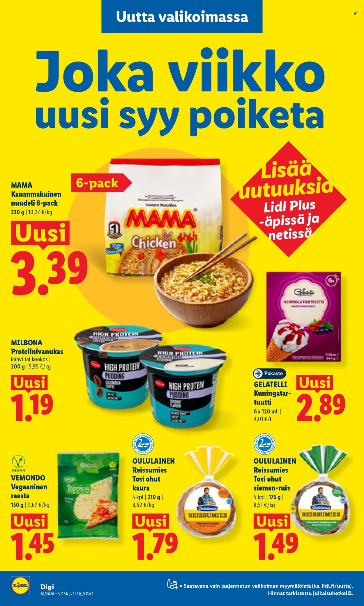 Lidl tarjoukset - 01.10.2026 - 04.10.2026. Sivu 21