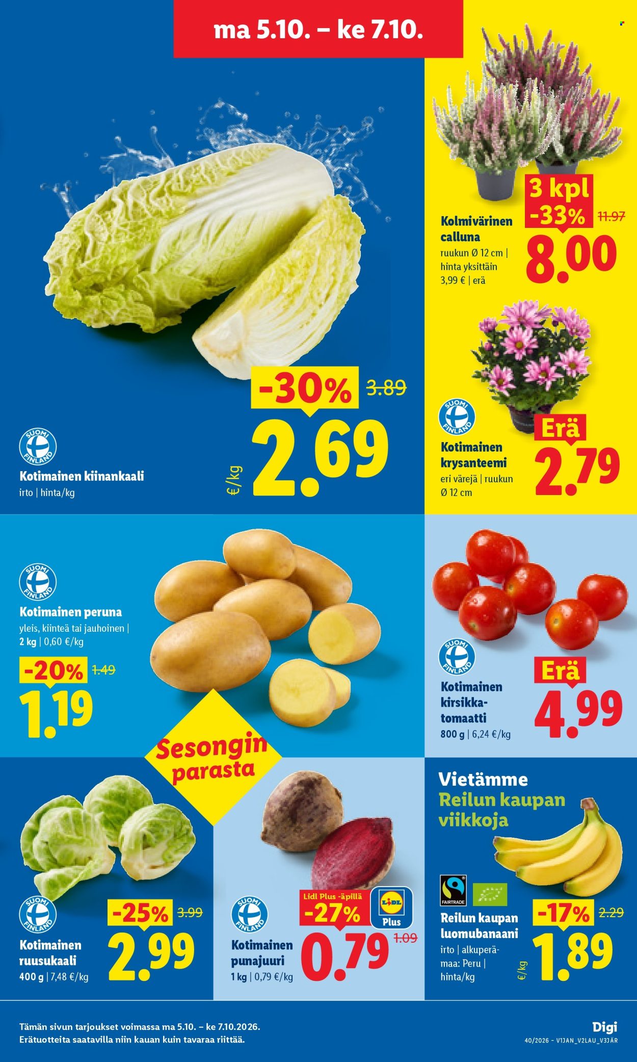 Lidl tarjoukset - 05.10.2026 - 07.10.2026. Sivu 3