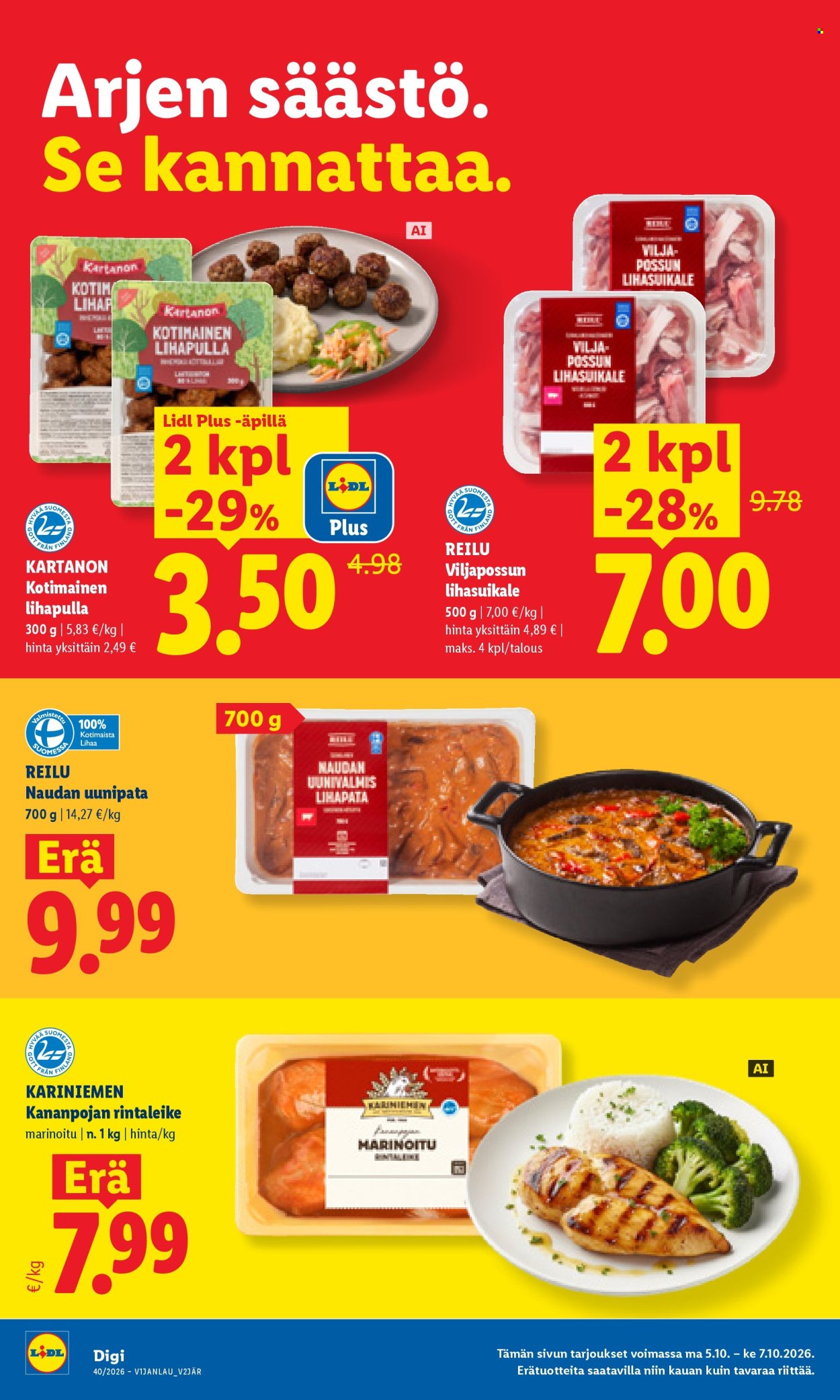 Lidl tarjoukset - 05.10.2026 - 07.10.2026. Sivu 6