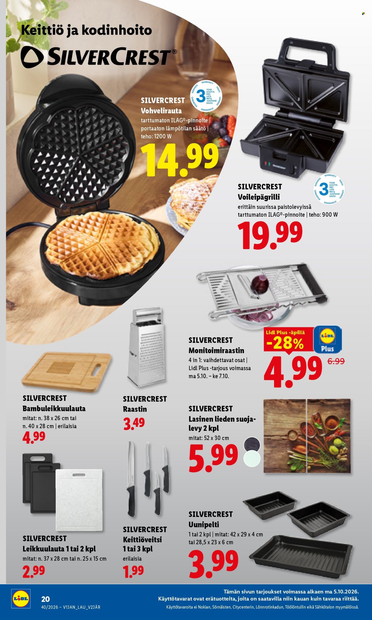 Lidl tarjoukset - 05.10.2026 - 07.10.2026. Sivu 10