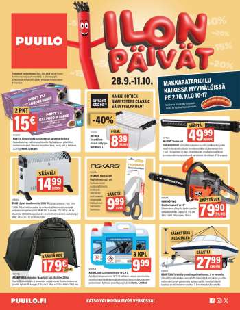 thumbnail - Puuilo tarjoukset - Ilon Päivät