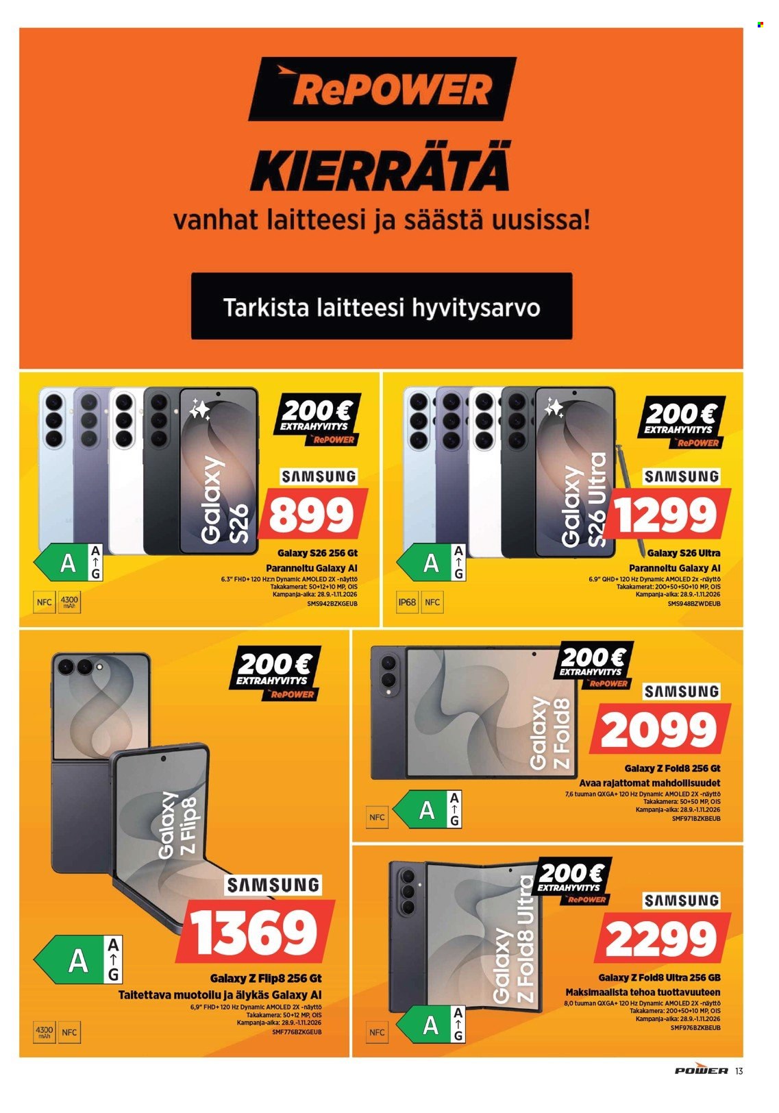 Power tarjoukset - 28.09.2026 - 04.10.2026. Sivu 13