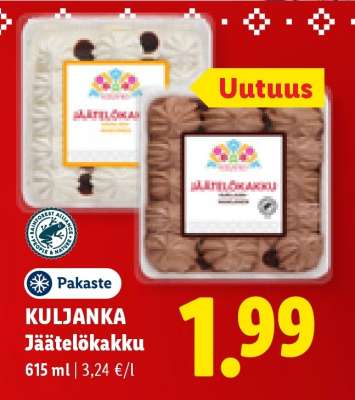 KULJANKA Jäätelökakku