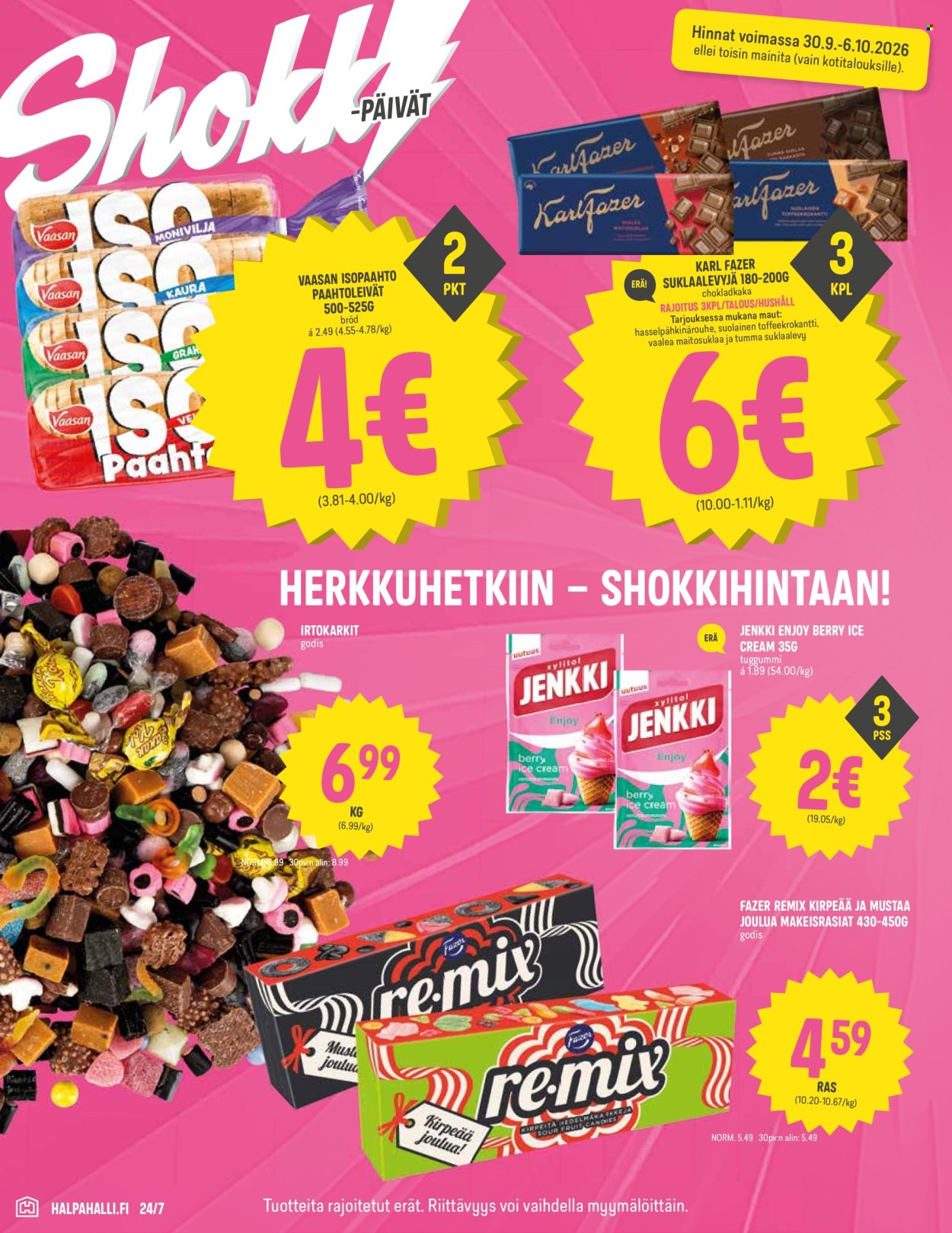 HalpaHalli tarjoukset - 30.09.2026 - 06.10.2026. Sivu 4