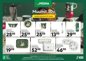 Prisma tarjoukset  - 30.09.2026 - 04.10.2026.