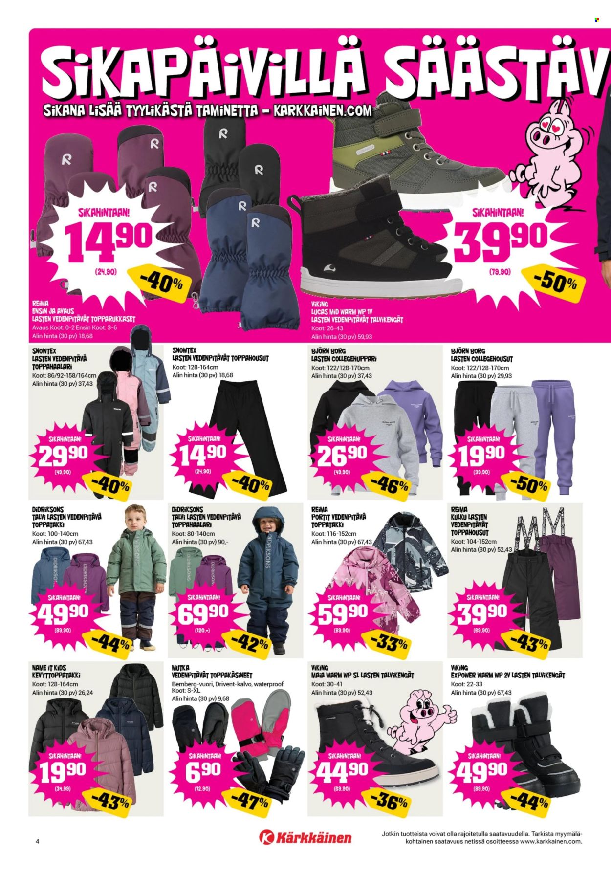 Kärkkäinen tarjoukset - 30.09.2026 - 13.10.2026. Sivu 4