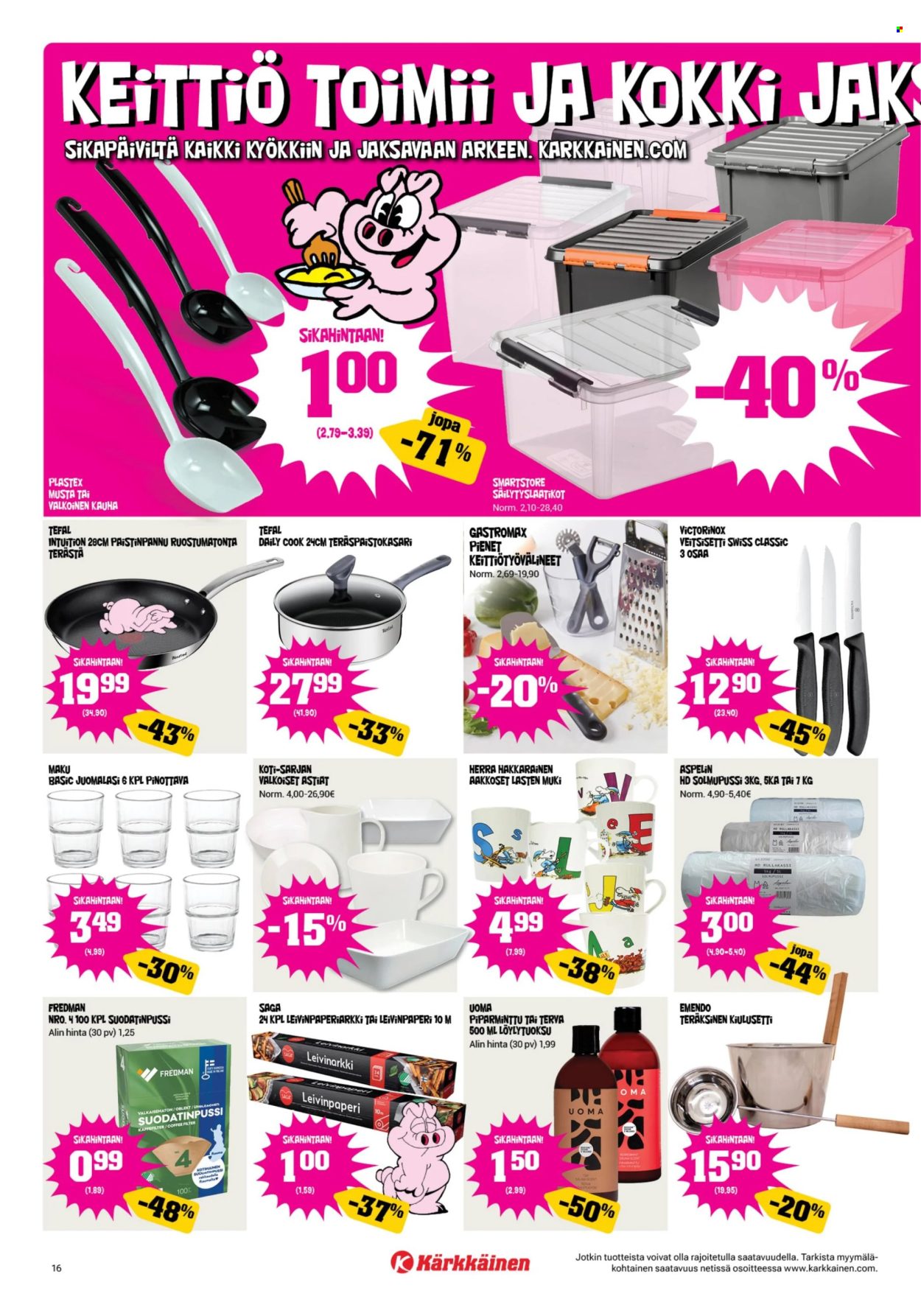 Kärkkäinen tarjoukset - 30.09.2026 - 13.10.2026. Sivu 16