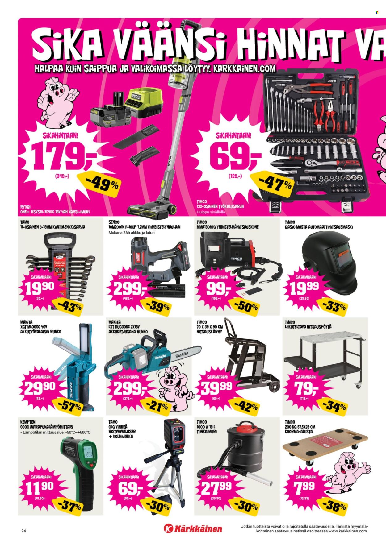 Kärkkäinen tarjoukset - 30.09.2026 - 13.10.2026. Sivu 24
