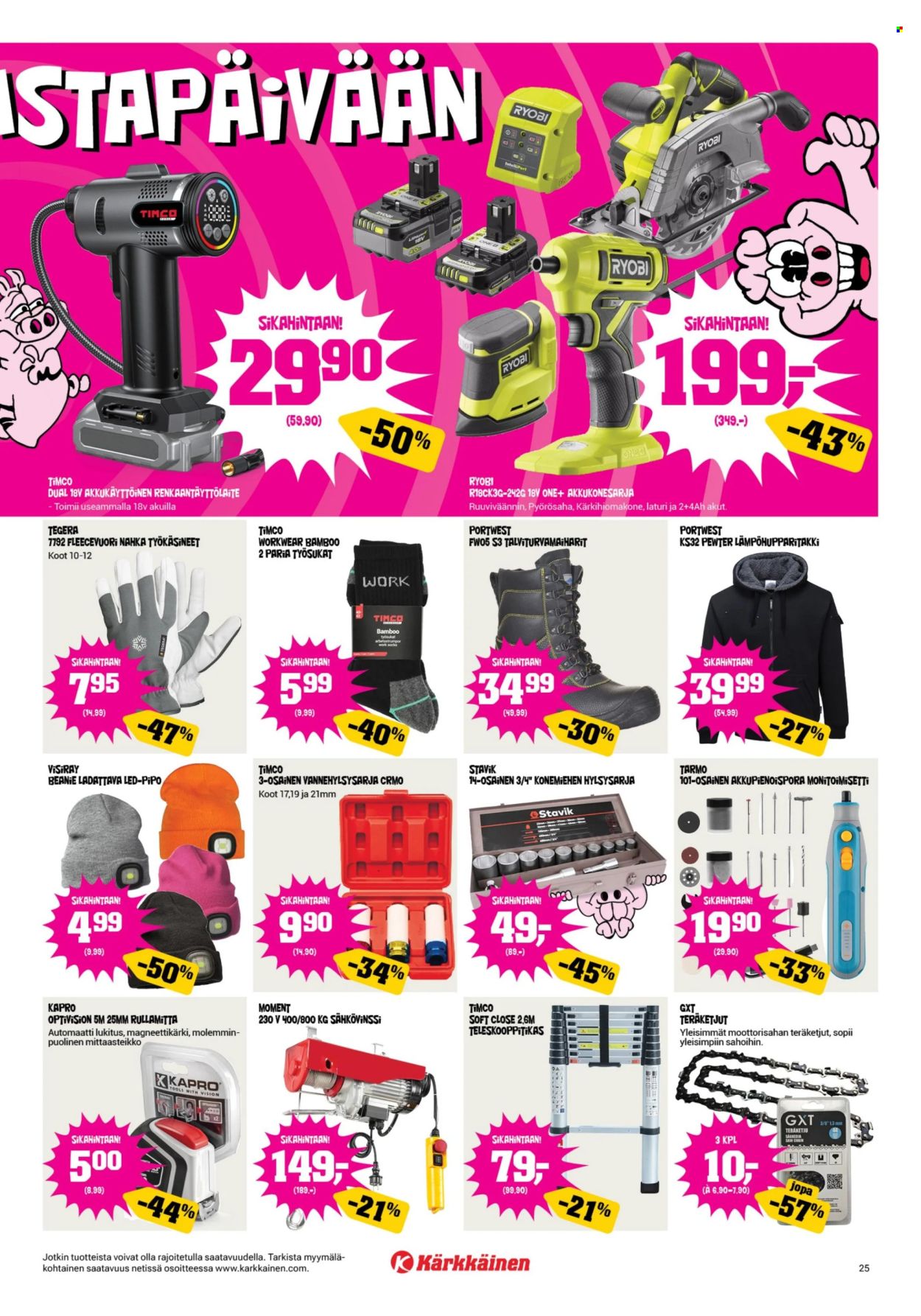 Kärkkäinen tarjoukset - 30.09.2026 - 13.10.2026. Sivu 25
