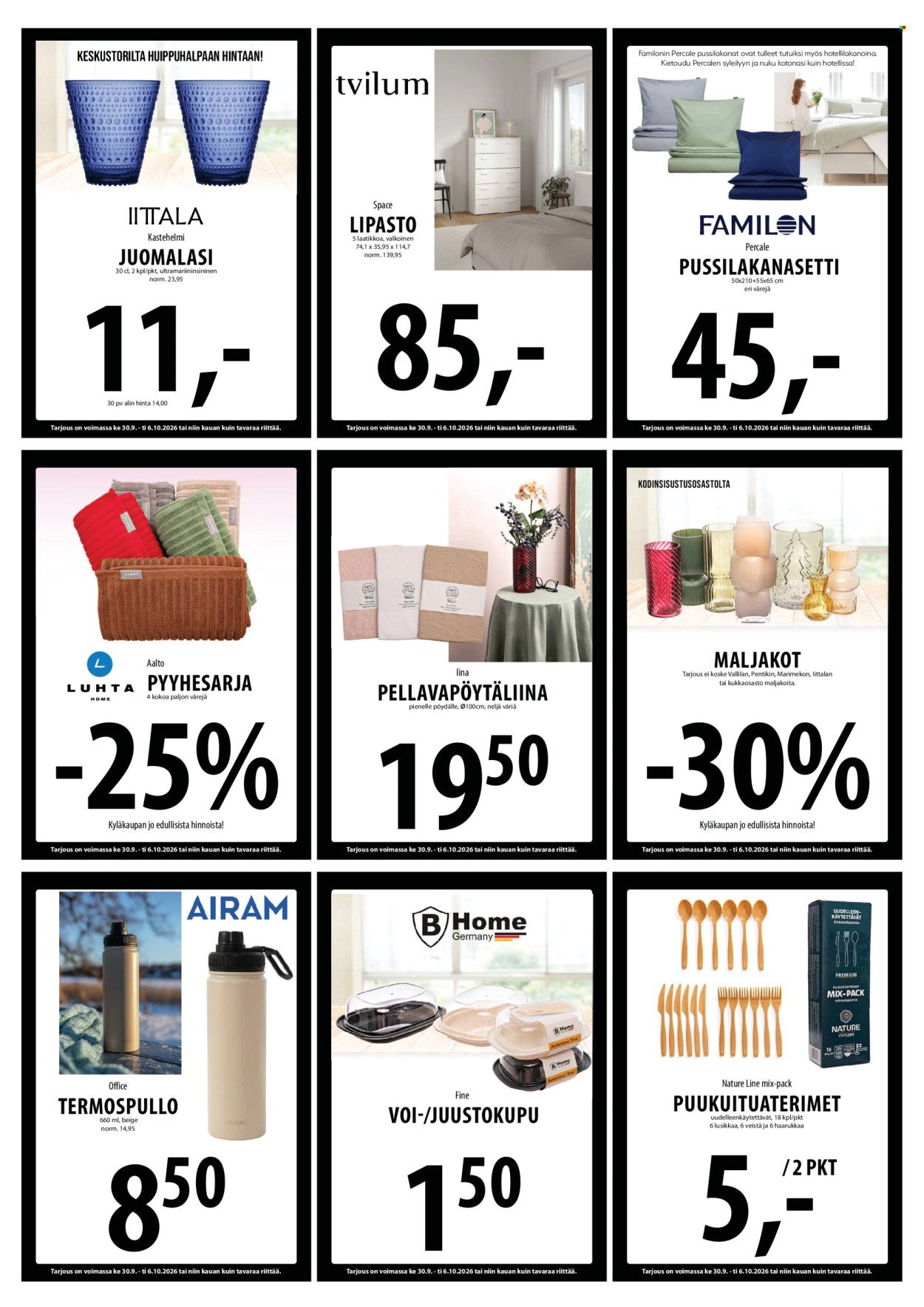 Tuuri tarjoukset - 30.09.2026 - 06.10.2026. Sivu 12