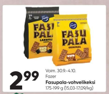 Fasupala-vohvelikeksi