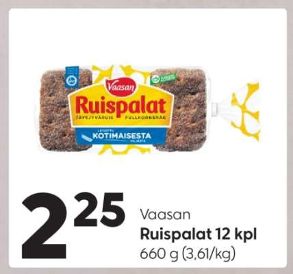 Vaasan Ruispalat 12 kpl
