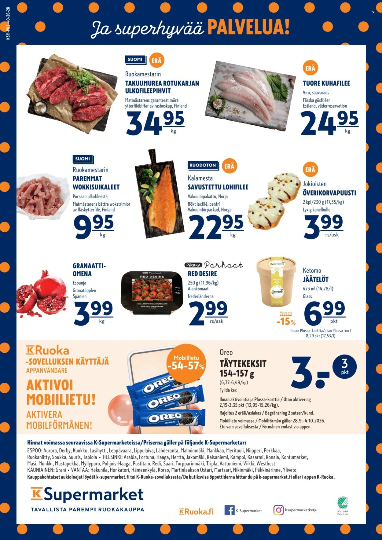 K-Supermarket tarjoukset - 01.10.2026 - 04.10.2026. Sivu 4