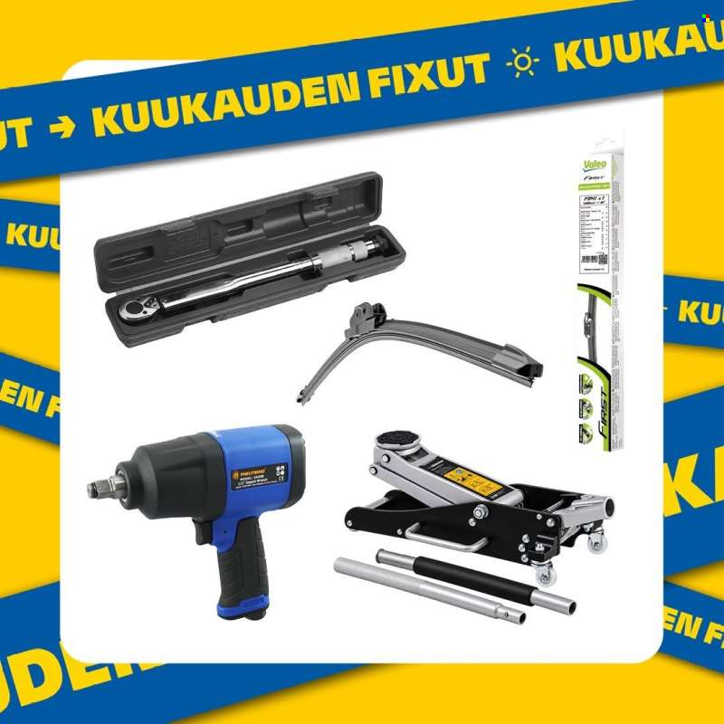 Fixus tarjoukset  - 01.10.2026 - 31.10.2026.