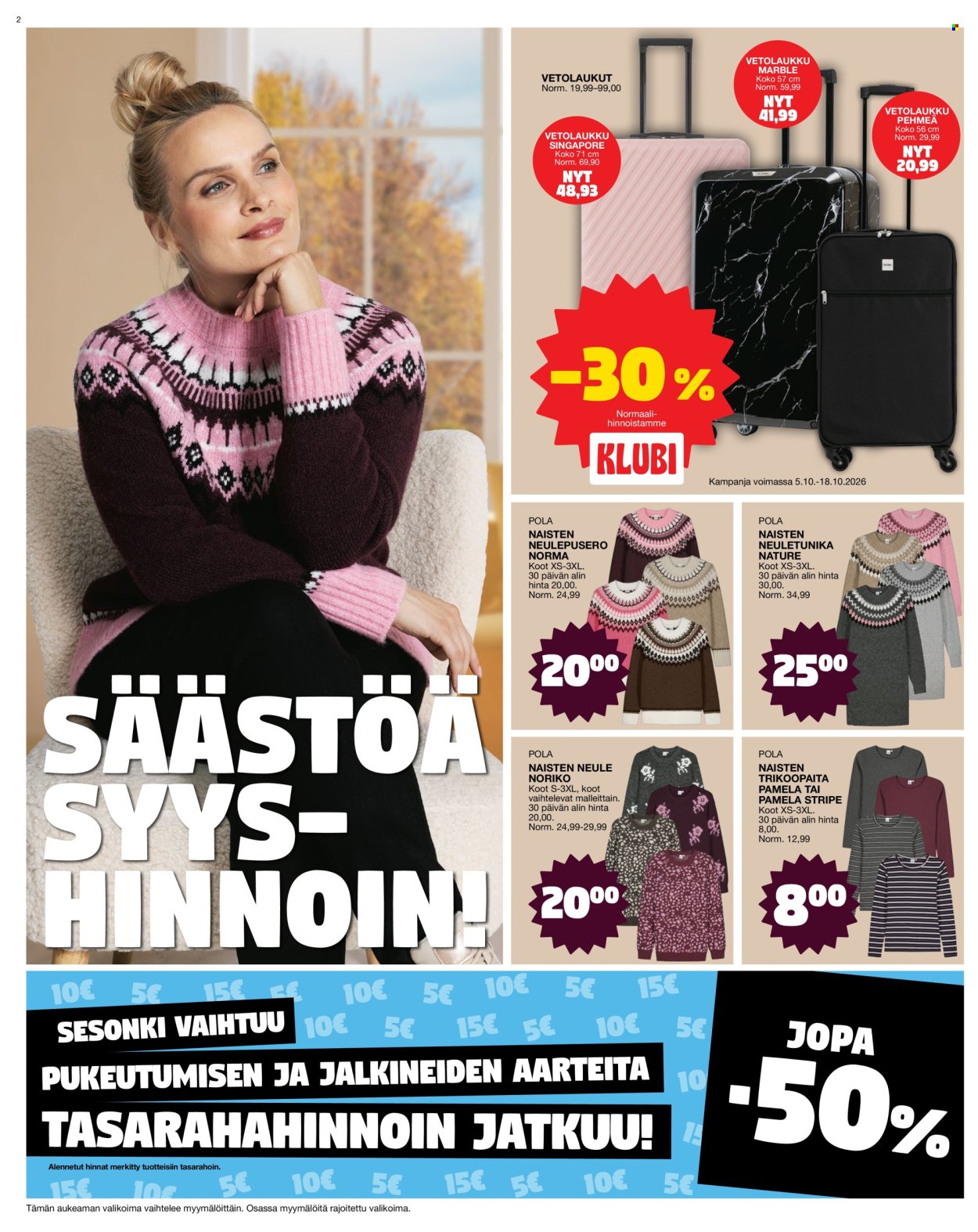Tokmanni tarjoukset - 05.10.2026 - 11.10.2026. Sivu 2