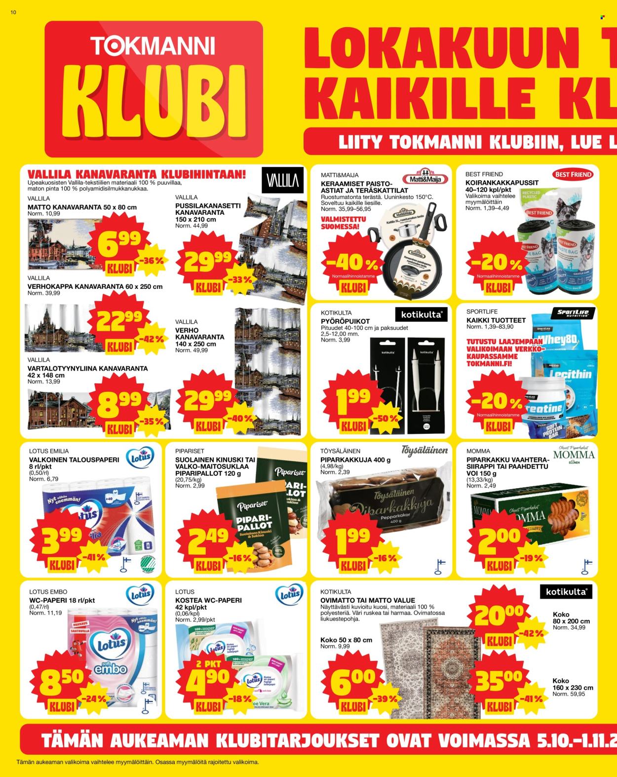 Tokmanni tarjoukset - 05.10.2026 - 11.10.2026. Sivu 10