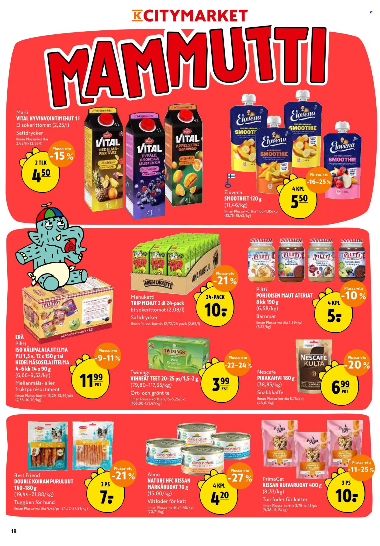 K-citymarket tarjoukset - 08.10.2026 - 18.10.2026. Sivu 18