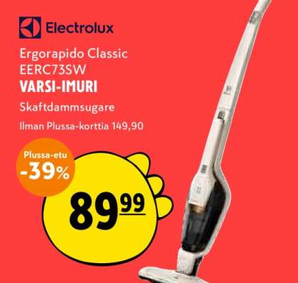 Electrolux Ergorapido Classic EERC73SW VARSI-IMURI
